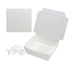 紙粿盒(白) (點心 外帶 外食 自助餐 紙製)【裕發興包裝】CD071