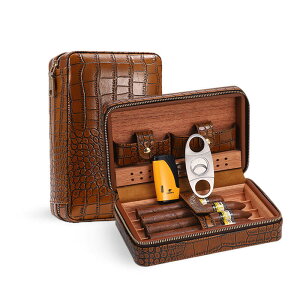 雪茄盒煙cohiba古巴進口套裝包便攜式保濕體自動充電COHIBA雪茄