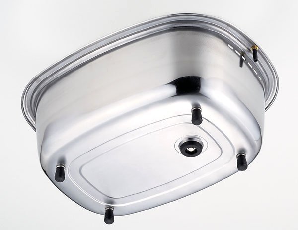 日本品牌【Arnest】栓式高腳金幣型洗碗桶 A-75397