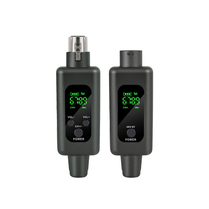無線手雷麥克風有線話筒轉無線樂器音響調音臺48V無線2.4G接收器【宜家良品百貨】