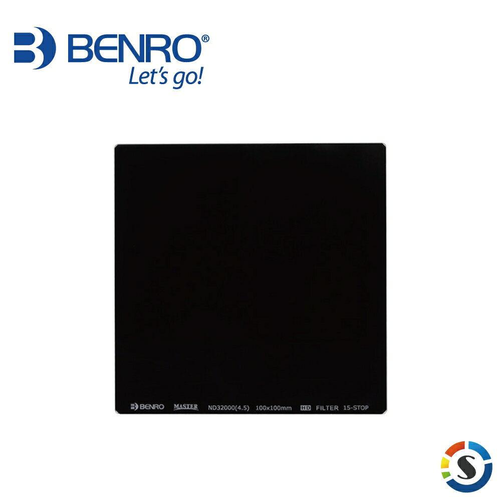 BENRO百諾 MASTER ND32000(4.5) ND32K 方形減光鏡 100x100mm