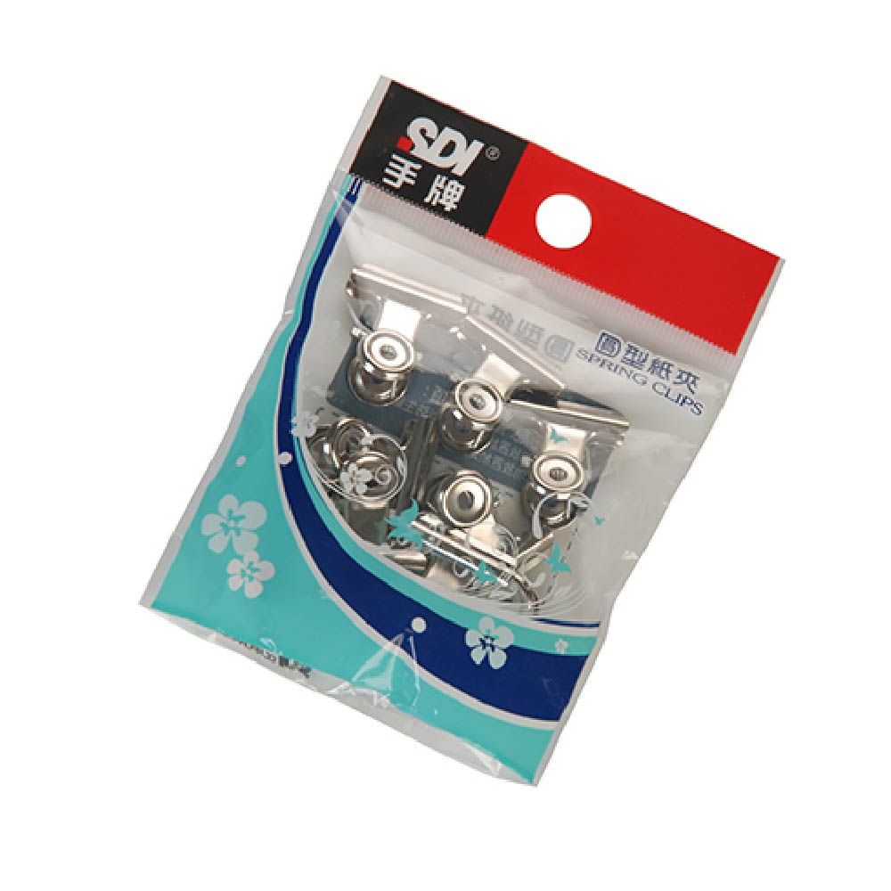 【SDI 手牌】18mm 圓形紙夾 OPP袋 隨手包 10個入 / 袋 x12袋  0205D
