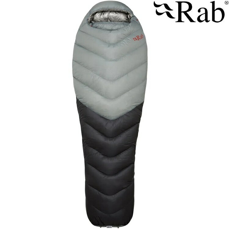 Rab Mythic Ultra 360 羽絨睡袋 QSI-43-CGR 雲朵灰/石墨灰 REGLZ