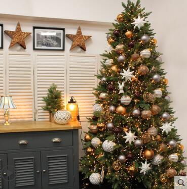 特價✅【糯米糰子】聖誕樹 家用小型加密1.5米發光套餐聖誕節綠色大型1.82.1米裝飾樹{聖誕狂歡}