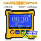 [大陸直寄] JINGYAN DXL360 量角器 測斜儀 雙軸精度0.1 分辨率0.02 Digital LCD Protractor Dual Axis Level