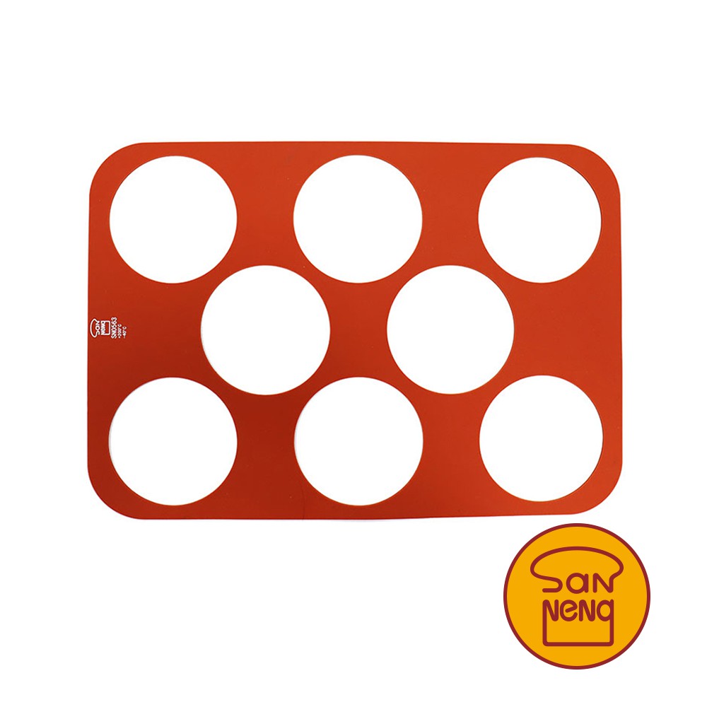 【SANNENG 三能官方】圓型瓦片酥模 圓型模 餅乾模 SN0563 SN0562 SN0564