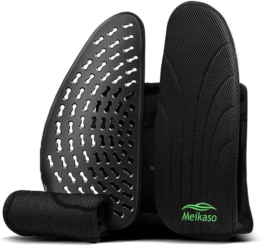 日本 Meikaso 五段式高度調整 腰枕