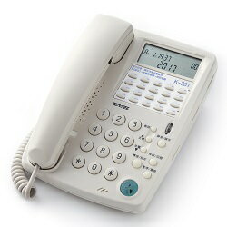 國洋通信 電話機 TENTEL國洋K-362 電話機有專屬耳機孔(白色)公司出貨 當日訂當日出貨 0