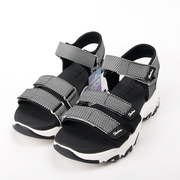 Skechers D Lites-Cross Breeze 涼鞋 記憶鞋墊 微增高 31657BLK 現貨