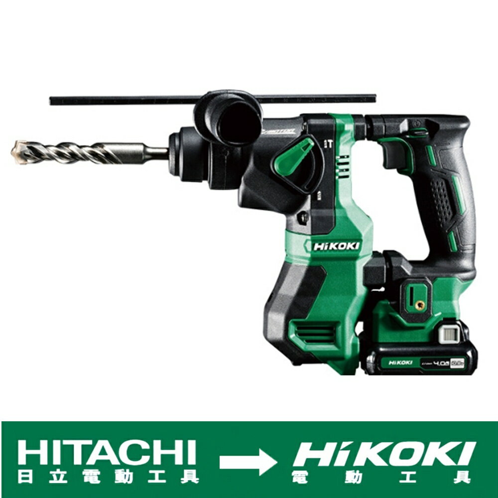 【臺北益昌】 HIKOKI 雙電 4.0AH 12V 無刷 鎚鑽 DH12DD 公司貨
