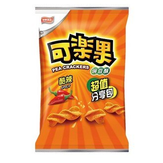 聯華 可樂果 豌豆酥-酷辣 188g【康鄰超市】