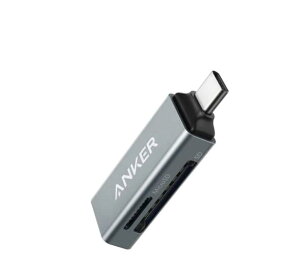[3東京直購] Anker A8370 USB-C 2-in-1 讀卡器 TYPE-C USB 3.0 轉 SD &, Micro SD