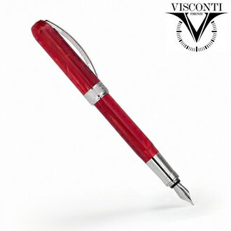 預購商品 義大利 VISCONTI 林布蘭 Rembrandt 魅力紅 鋼筆 /支 KP10-03-FP