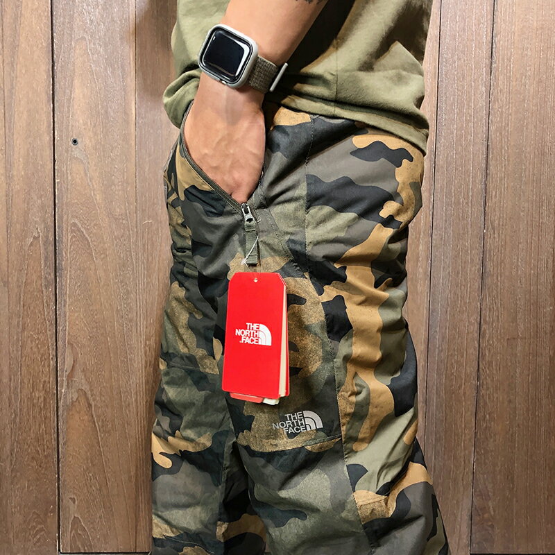 The north face camouflage on sale pants