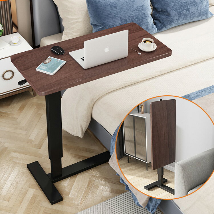 床邊桌可移動簡約小桌子臥室家用學生書桌升降沙發宿舍折疊電腦桌