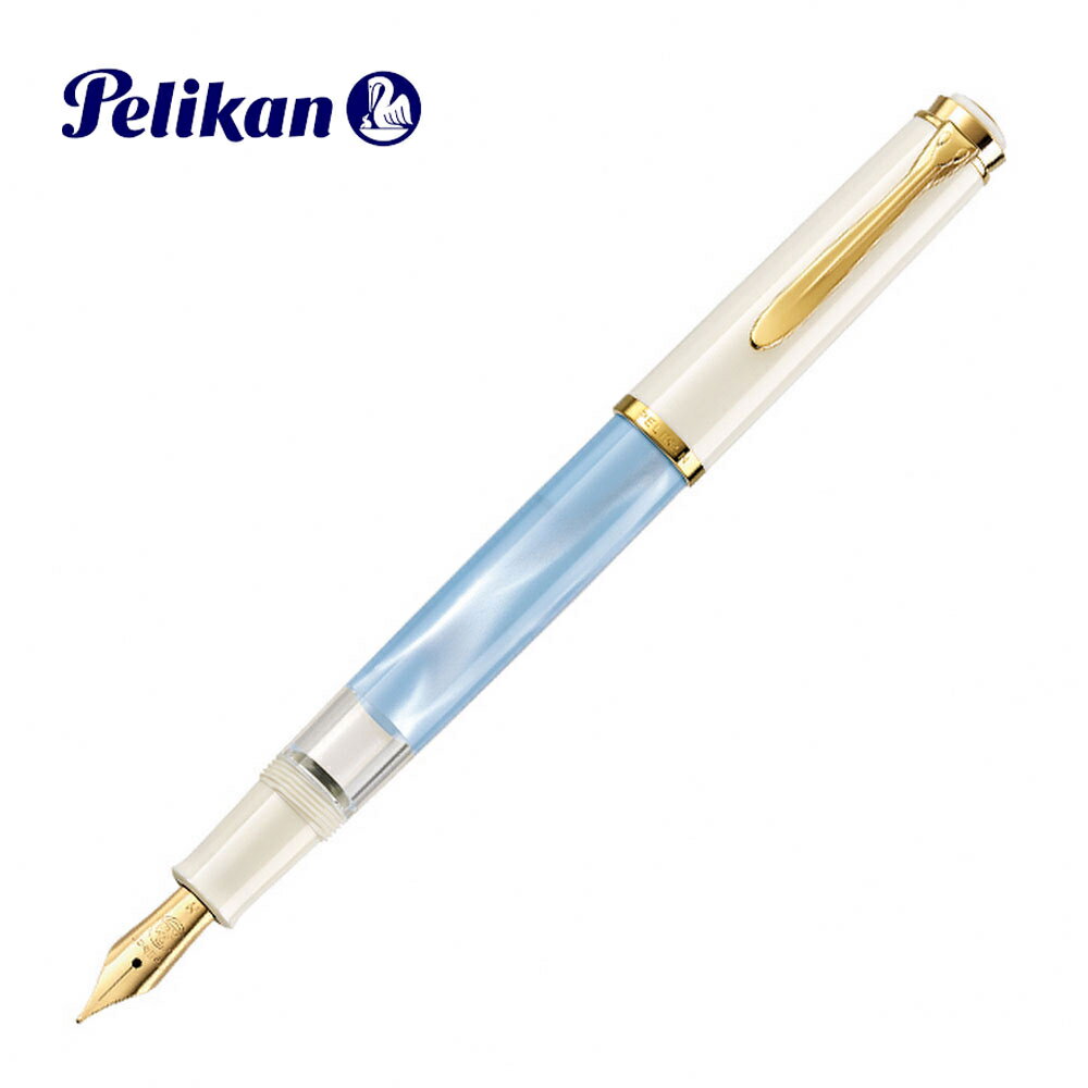 Pelikan 百利金 M200 鋼筆 淡藍 F/EF 1