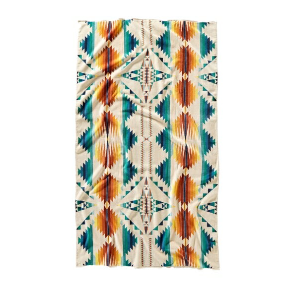 ├登山樂┤美國 PENDLETON 雙人毛巾毯 - 雙人毛巾毯 - 情迷獵鷹灣 # XB233-54663