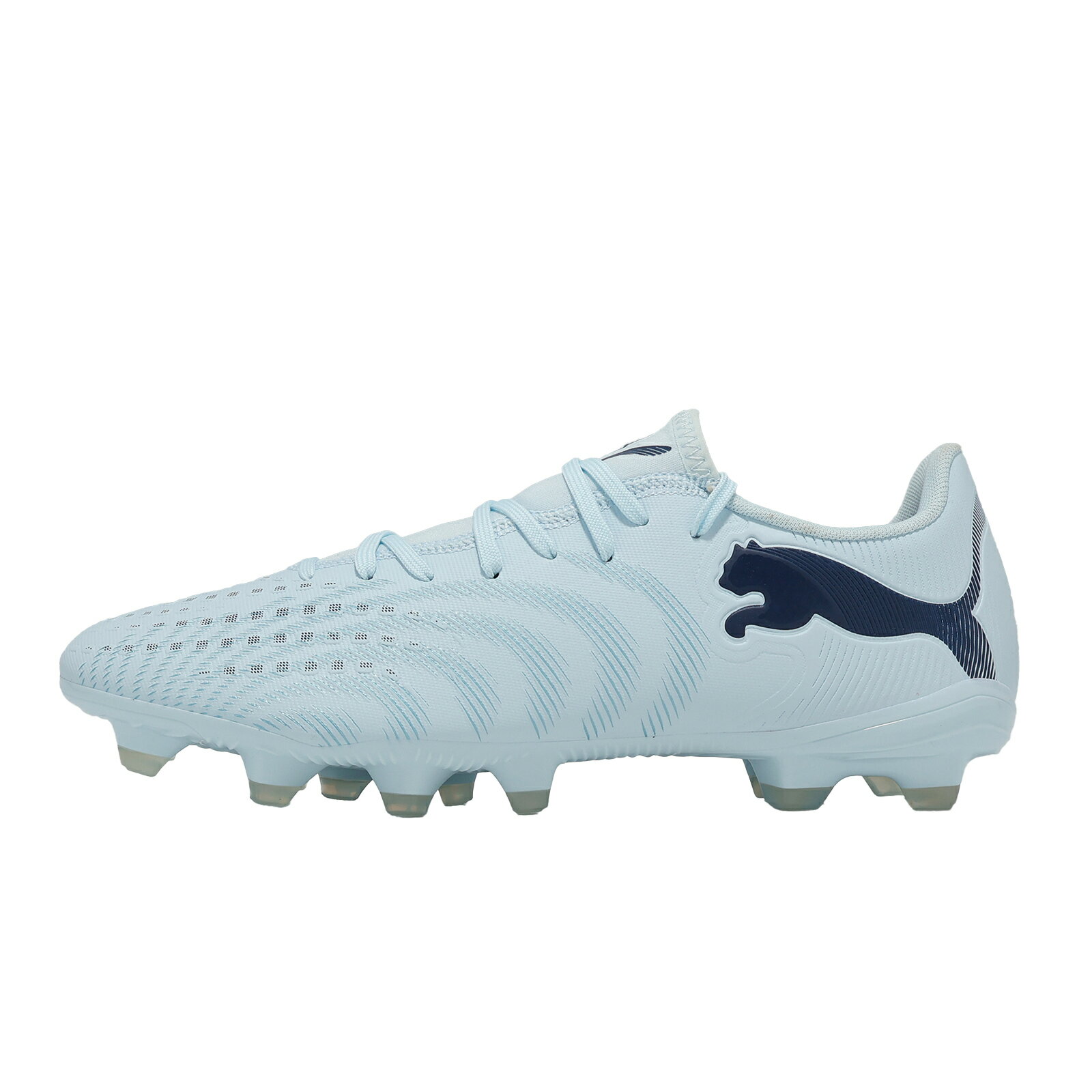 Puma 足球釘鞋 Future 9 Play FG/AG 男鞋 藍 支撐 抓地 草皮場地 108715-03