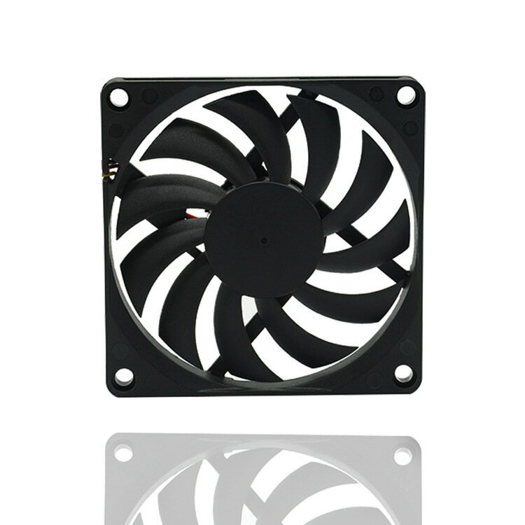 無刷8010電腦硬碟散熱風扇 5V24V12V星空植物燈防水軸流超薄靜音【Snowbelle優選】