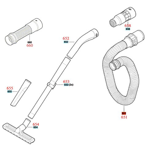 BOSCH 博世 乾濕兩用吸塵器 GAS 12-25 大補帖 配件 零件 材料 濾心 濾管 軟管 接頭 吸管 套管濾網 濾芯 過濾器 2