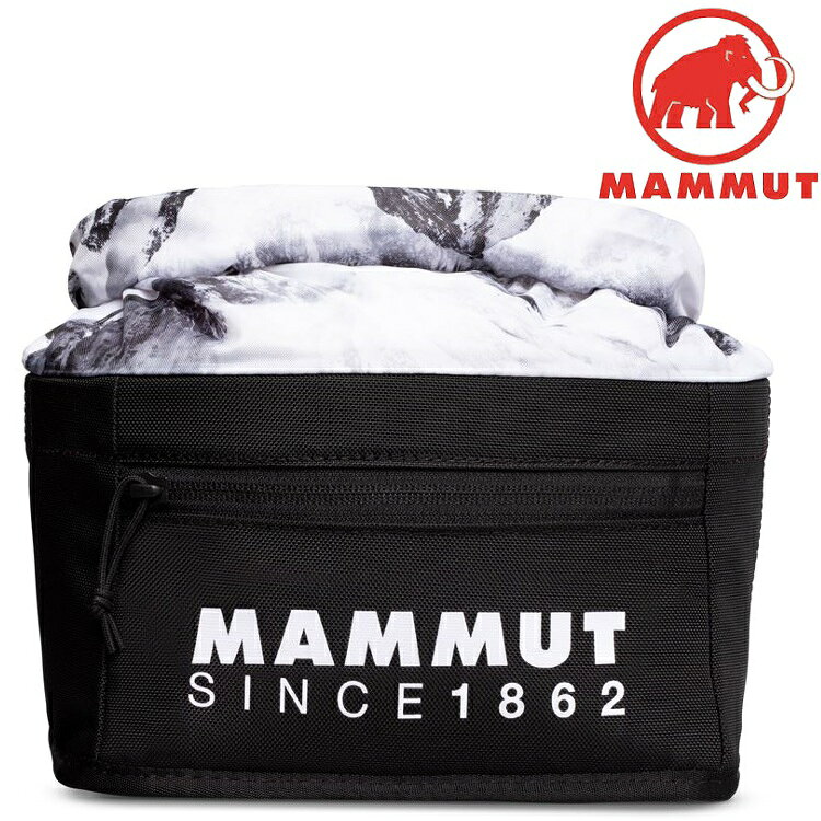 Mammut 長毛象 Boulder Chalk Bag 印花抱石粉袋 2050-00280 0001 黑