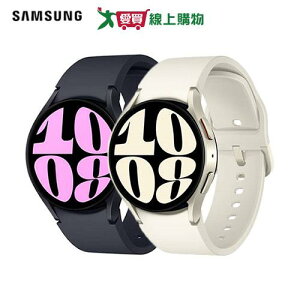 SAMSUNG三星 Watch6 40mm藍牙智慧手錶R930-灰/金【愛買】