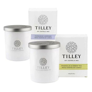 【10%點數回饋】Tilley 微醺大豆香氛蠟燭2入組