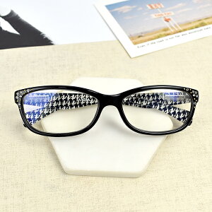 老花眼鏡 MIT鏡框千鳥格腳架眼鏡【NYK29】