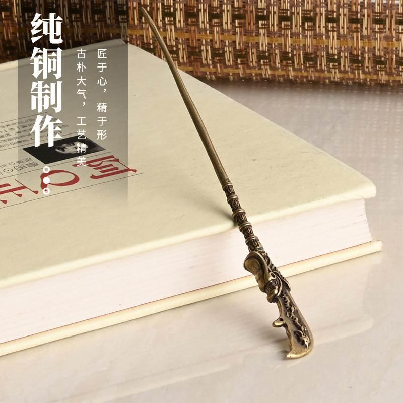 {可打統編 保固一年}銅雕關羽大刀青龍偃月刀黃銅復古精致刀劍關公呂布三國兵器小擺件 1