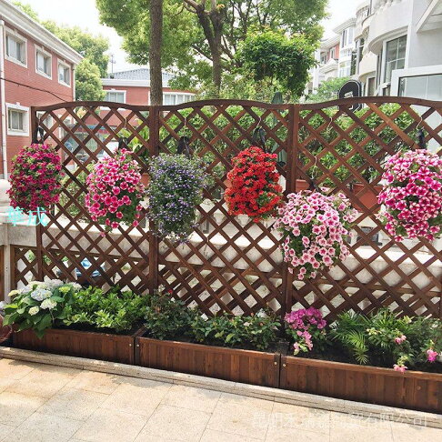 隔斷花箱 戶外庭院防腐木花箱柵戲花盆碳化木網格圍欄護戲陽臺花架隔斷花槽vu6n 華成 樂天市場rakuten 隔斷花箱 戶外庭院防腐木花箱柵戲花盆碳化木網格圍欄護戲陽臺花架隔斷花槽vu6n 華成 樂天市場rakuten