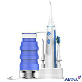 【EC數位】 ABOEL 全能潔牙神器 可攜型電動牙刷沖牙機 (ABB880) 牙刷 沖牙機 USB充電