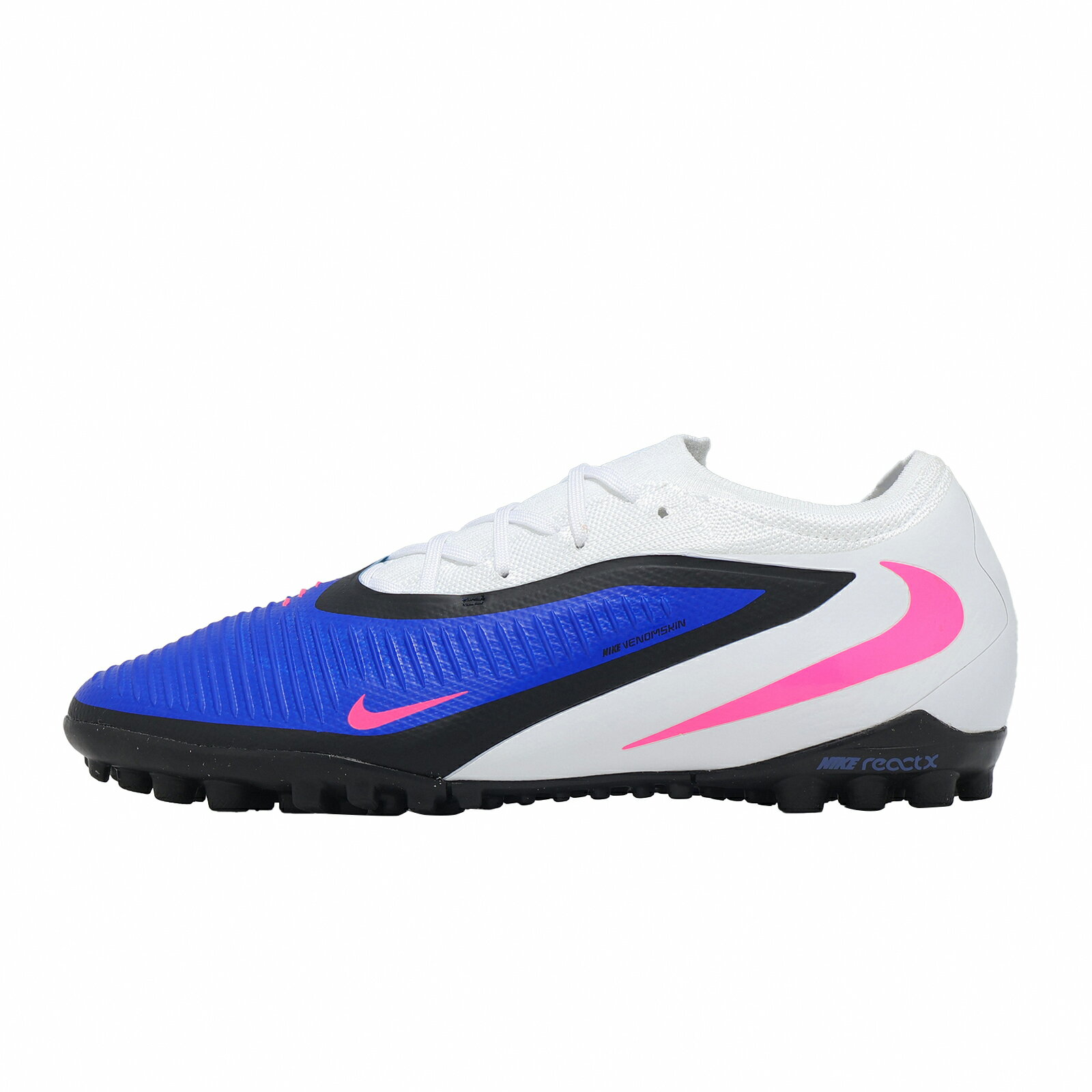 Nike 足球鞋 Reactx Phantom 6 Pro TF 男鞋 白 藍 人工草皮 HJ4123-446