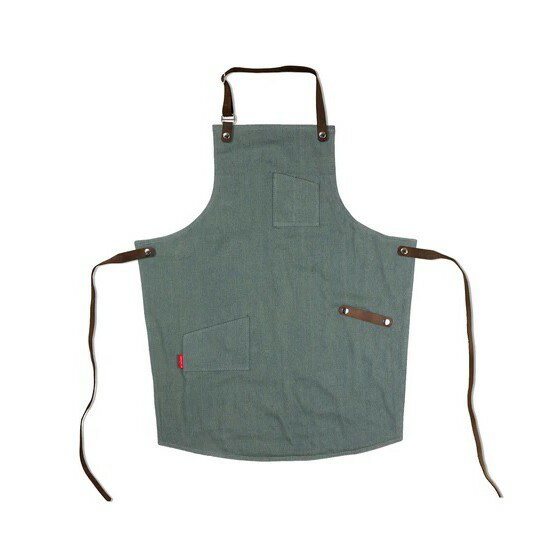 美國進口逸品 Saint Anthony Industries THE SERGEANT 咖啡師 丹寧布手工縫製職人圍裙