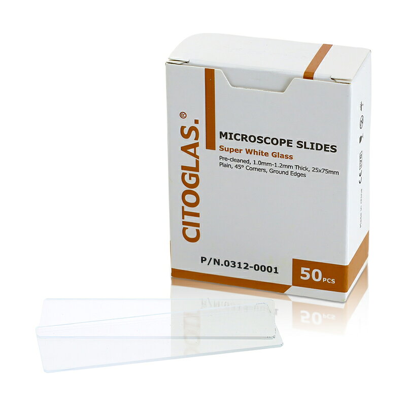 《CITOTEST》CSW光面載玻片 Microscope Slide, Opticlear