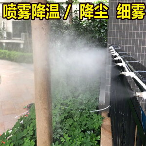 噴霧器 降溫噴霧化噴頭汽車美容降塵降溫加濕自動澆水噴霧養殖場降溫