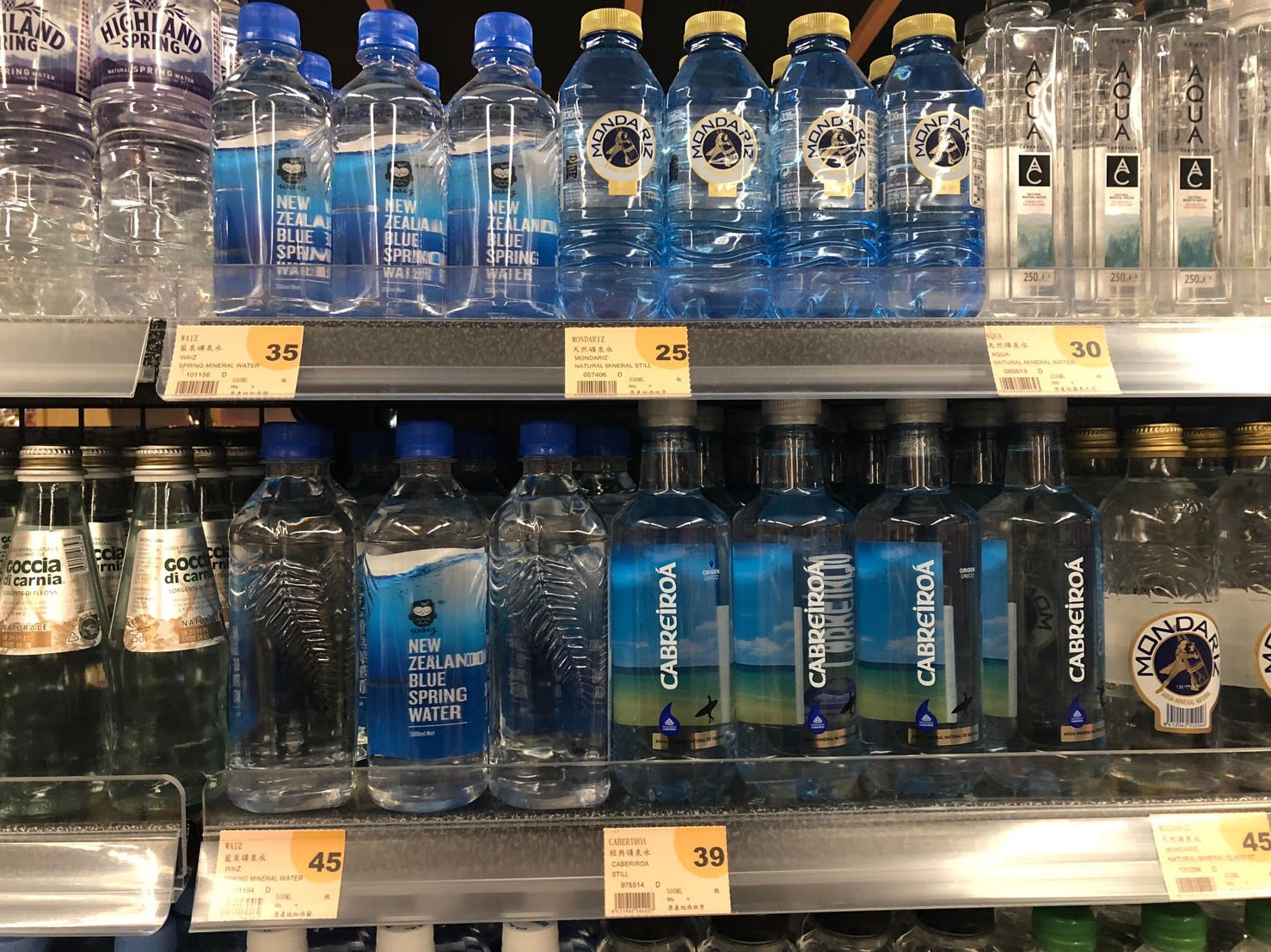 免運紐西蘭Waiz 藍泉天然水1000ml x 12瓶免運費紐西蘭原裝進口公司貨正 