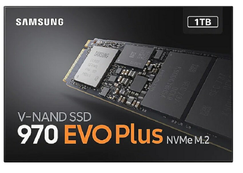 SAMSUNG 1TB 1T SSD 【970 EVO PLUS】MZ-V7S1T0BW M.2 PCIe 3.0 NVMe