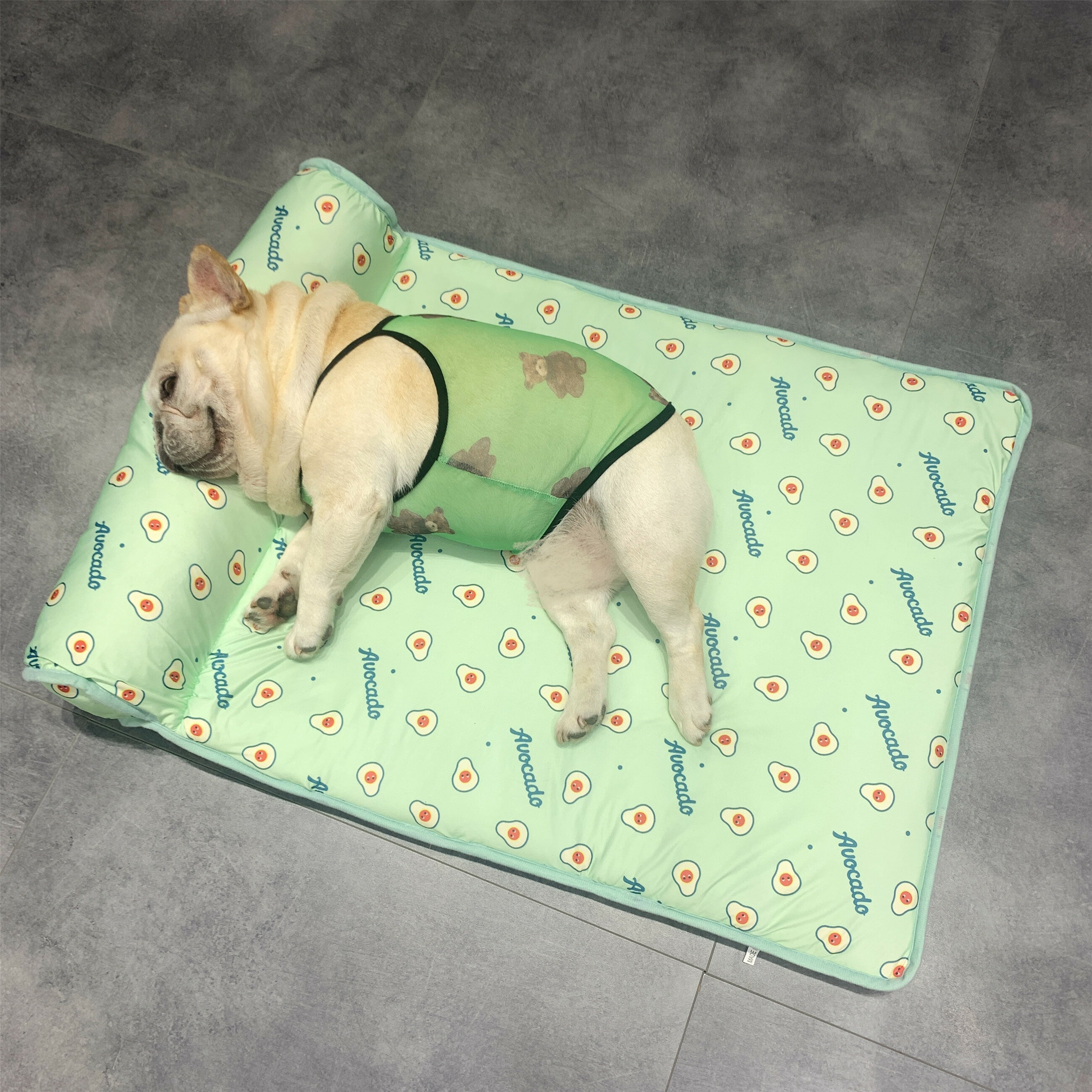 寵物狗狗墊子 夏季睡覺用涼席四季通用法斗窩冰墊床貓咪寵物用品