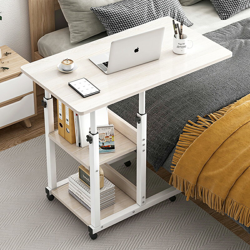 床邊桌可移動簡約學習桌宿舍升降桌懶人辦公家用電腦桌床上小桌子