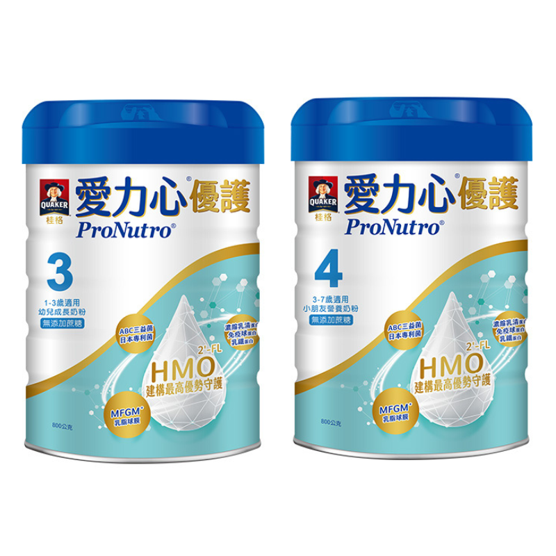 桂格 愛力心優護 成長/小朋友奶粉800g【德芳保健藥妝】⭐超商限最多4罐⭐
