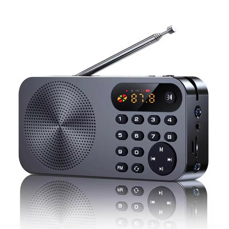 2024新款高階收音機充電小音響一體機插卡老年人專用多功能播放器