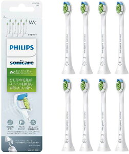 Philips【日本代購】飛利浦 替換刷頭 電動牙刷 8 支 HX6078
