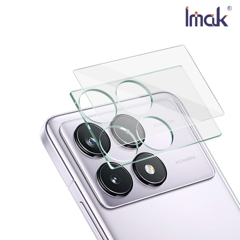 Imak 艾美克 POCO F6 Pro 5G 鏡頭玻璃貼(一體式) 奈米吸附 鏡頭貼 鏡頭保護貼 鏡頭膜
