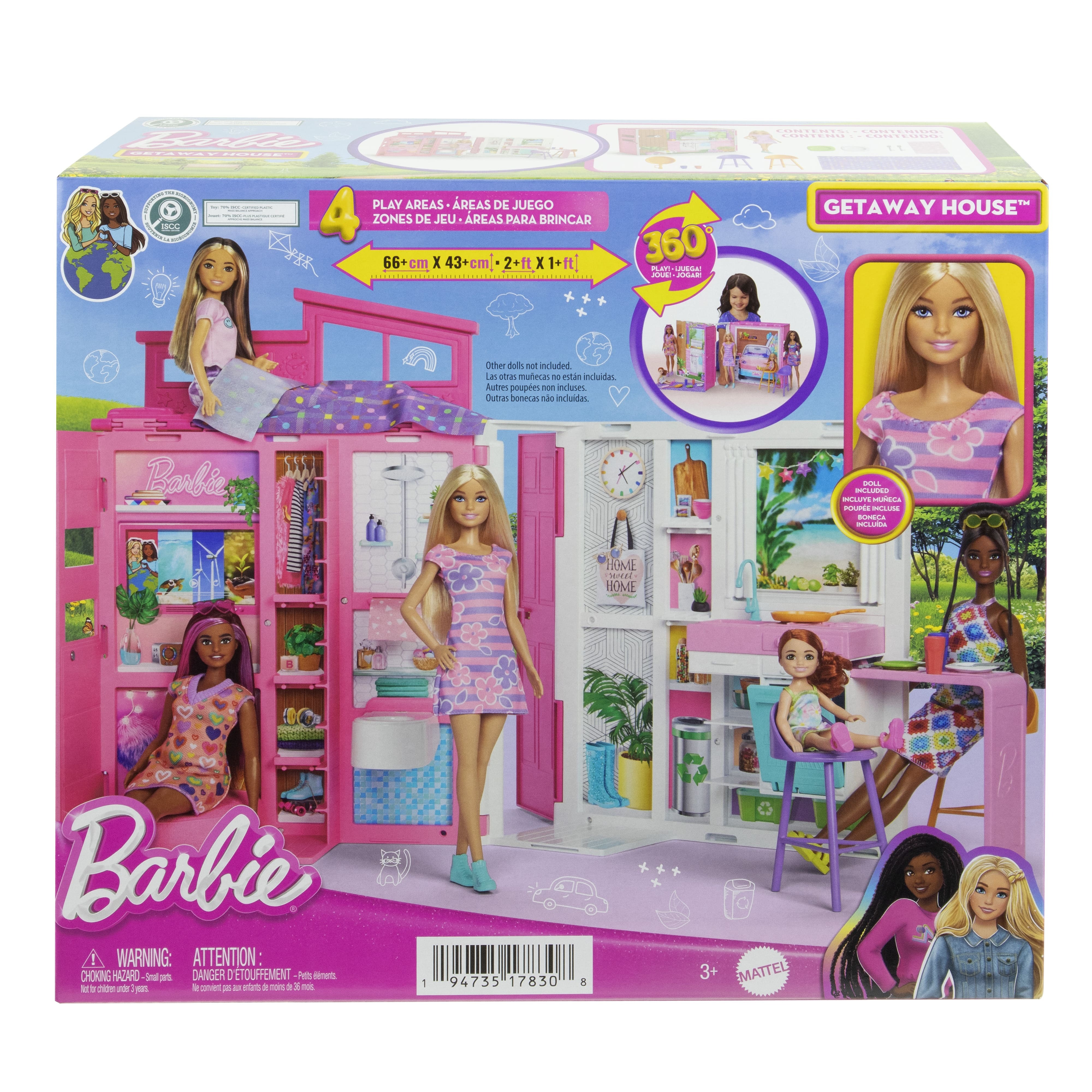 《MATTEL》芭比 Barbie 芭比夢幻度假小屋組合