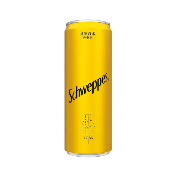舒味思schweppes 通寧水 330ml x 24瓶