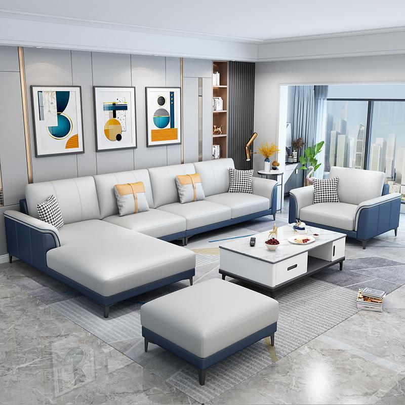 北歐布藝沙發簡約現代輕奢科技布網紅款大小戶型客廳沙發