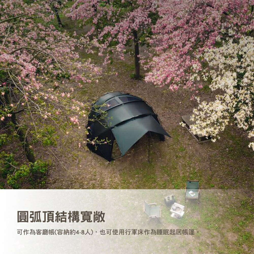Thous Winds 巨蟹座頂布 TW-08D 帳篷 遮陽布 40D尼龍塗銀 戶外 露營 4