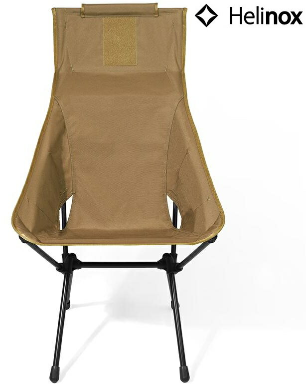 Helinox 輕量戰術高腳椅/高背戶外椅 Tactical Sunset Chair 狼棕 Coyote tan 11127