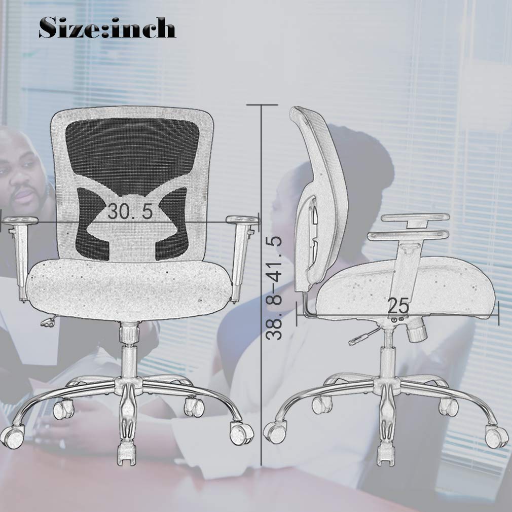 Factory Direct: BestOffice Big and Tall 400lb Office Chair ...