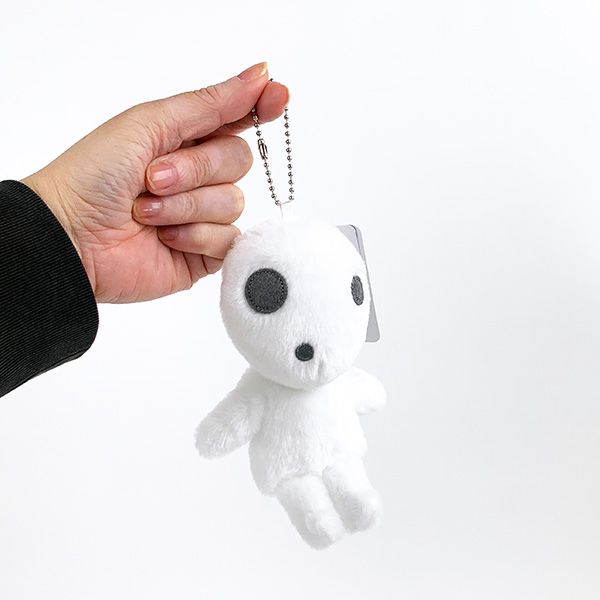 真愛日本 宮崎駿 吉卜力 魔法公主 森林樹精 珠鍊別針吊飾娃 吊飾 鑰匙圈 娃娃 布偶 1